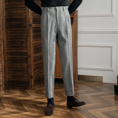 Elegante, Zeitlose, Bequeme Vintage Hose für Herren