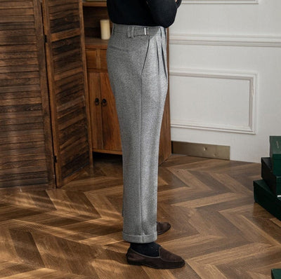 Elegante, Zeitlose, Bequeme Vintage Hose für Herren
