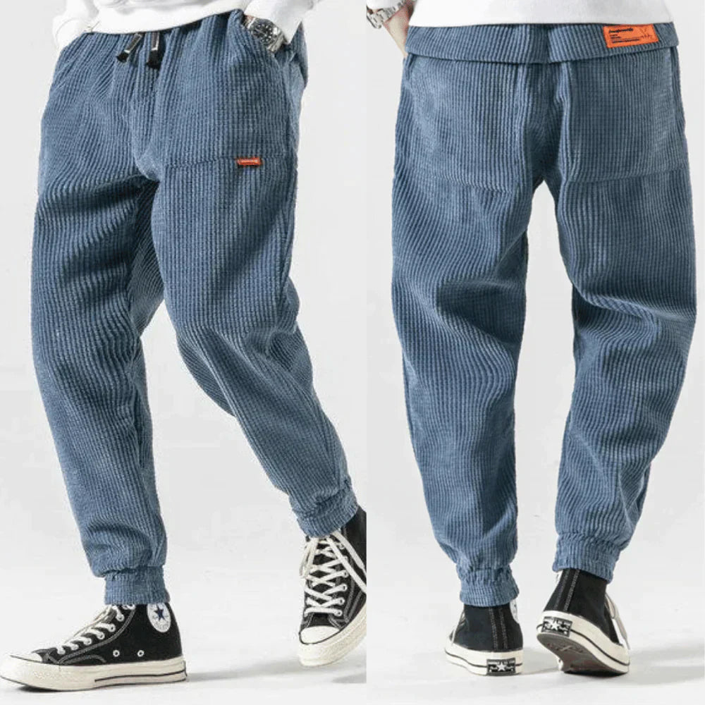 Didacus | Ankle-tied Herren Corduroy-Hose