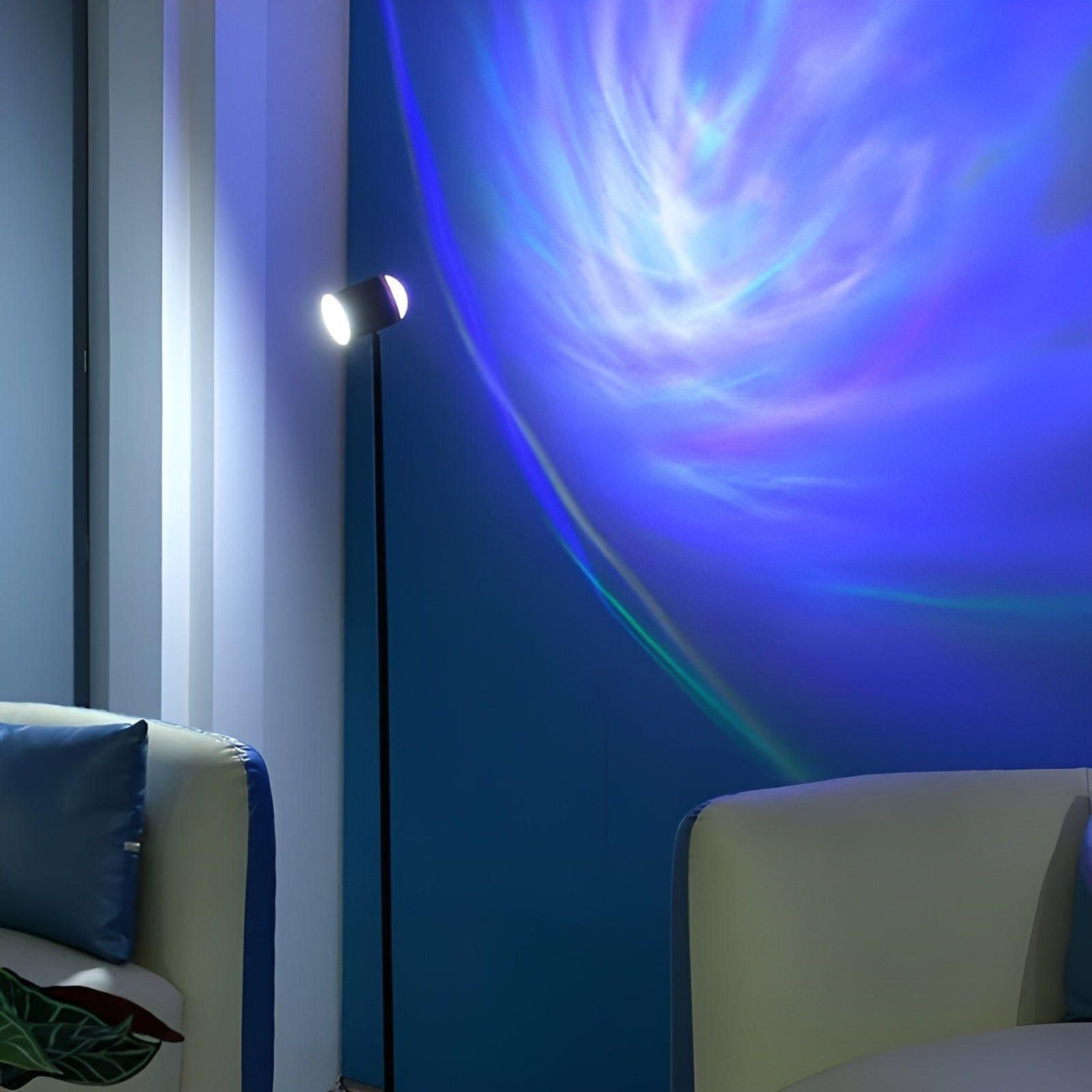 SolAura – USB-Sonnenuntergang-Projektionslampe für warme und stimmungsvolle Beleuchtung