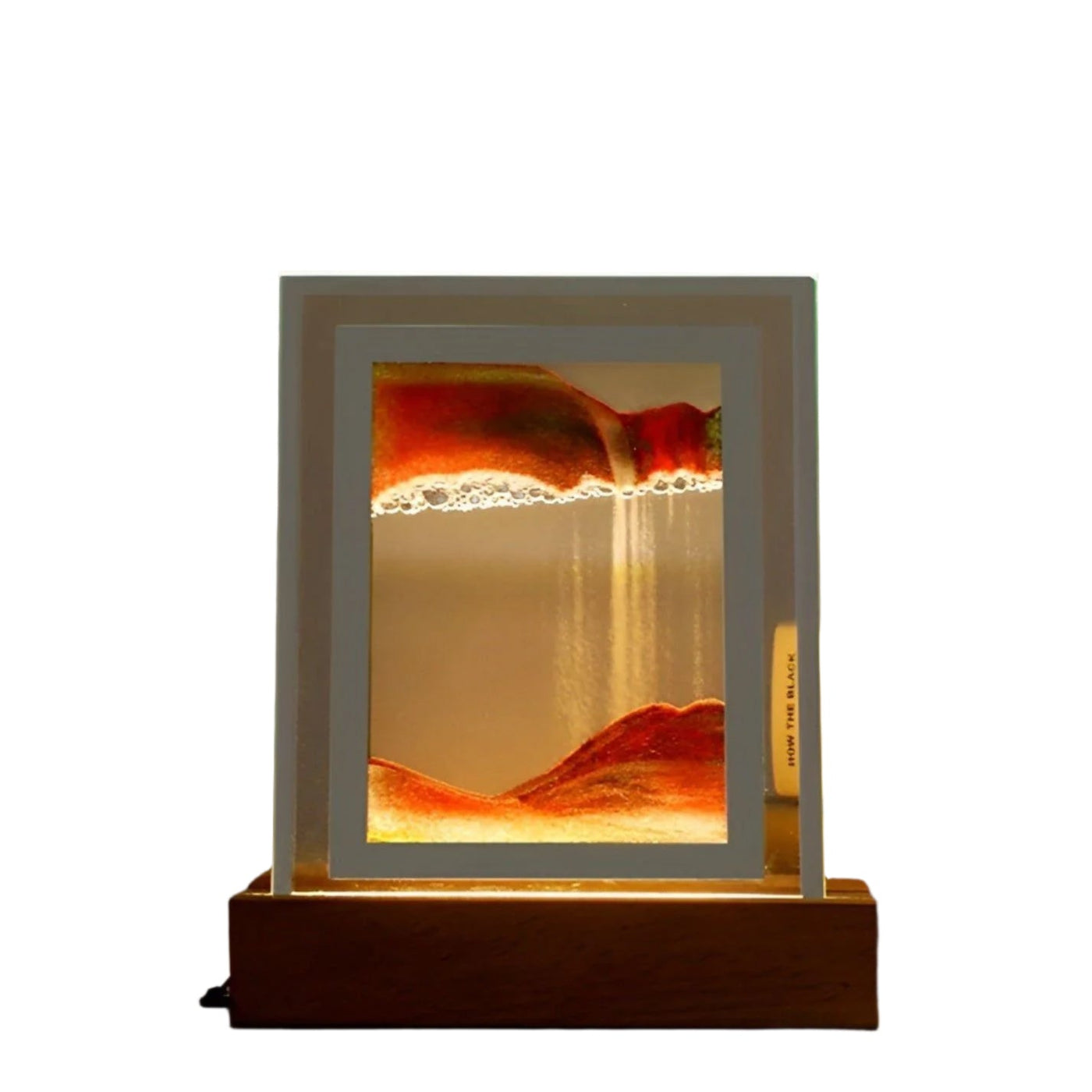 SereniGlow – Hypnotische Sandkunst-Lampe mit beruhigendem LED-Licht