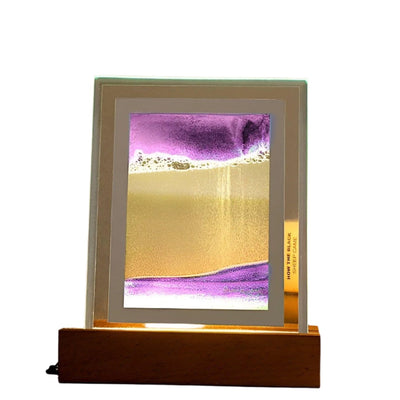 SereniGlow – Hypnotische Sandkunst-Lampe mit beruhigendem LED-Licht