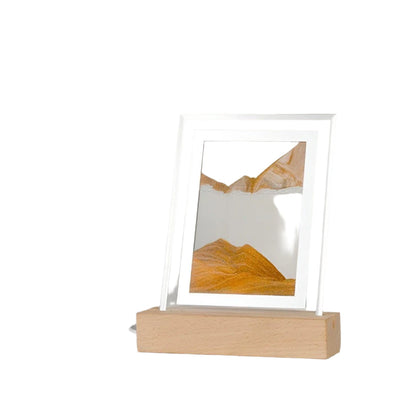 SereniGlow – Hypnotische Sandkunst-Lampe mit beruhigendem LED-Licht