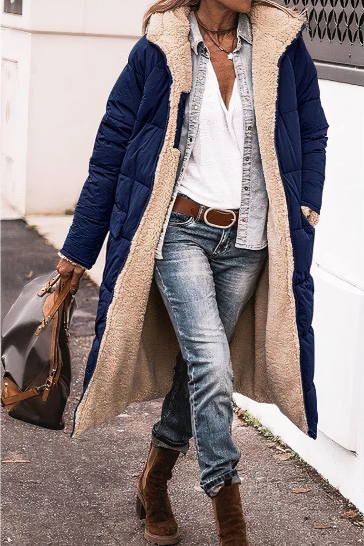 Beidseitiger Parka für Frauen