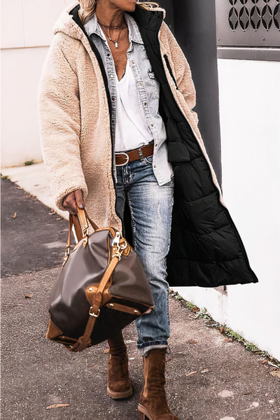 Beidseitiger Parka für Frauen