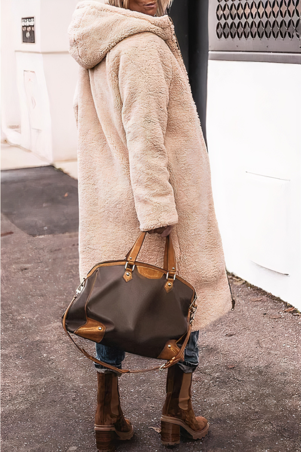 Beidseitiger Parka für Frauen