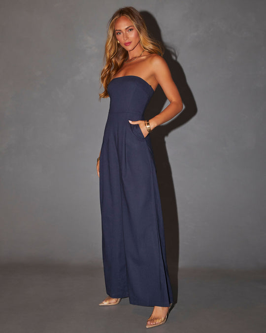 Janneke™ | Eleganter trägerloser Overall