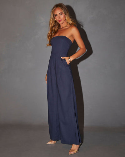 Janneke™ | Eleganter trägerloser Overall