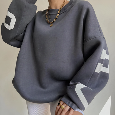Esmeralda | Gemütlicher Oversized Komfort Damenpullover