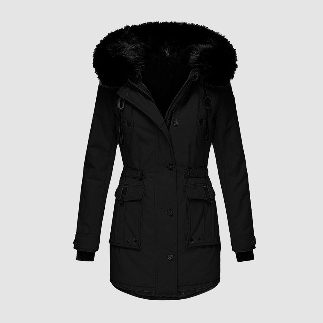 Lange Winterjacke für Frauen