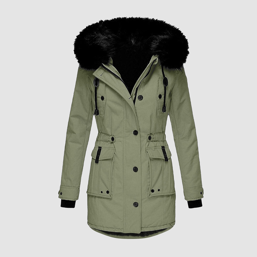 Lange Winterjacke für Frauen