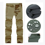 Khaki-Hose