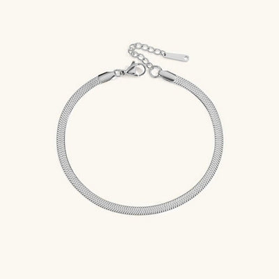 GIA GOLD HERRINGBONE FUSSKETTCHEN