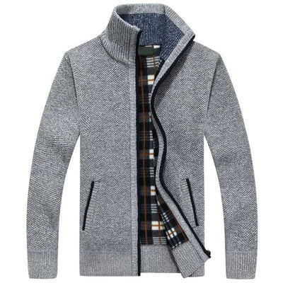 Herren-Rollkragenjacke