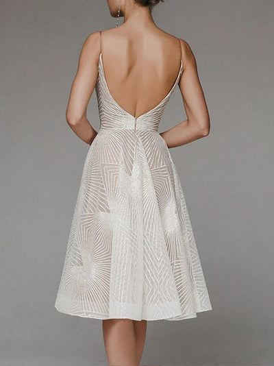 Mara - Elegantes rückenfreies Kleid