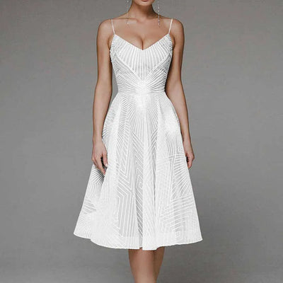 Mara - Elegantes rückenfreies Kleid