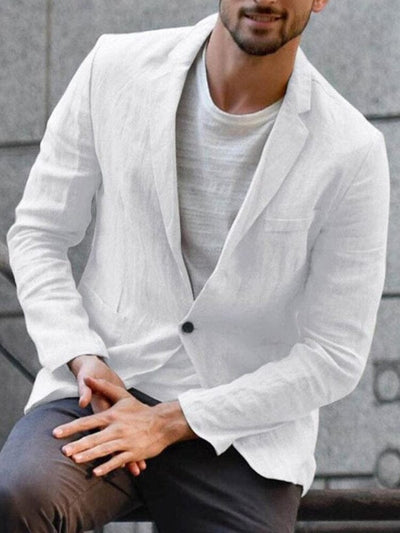 Dugald | Moderne Leinenjacke für Männer