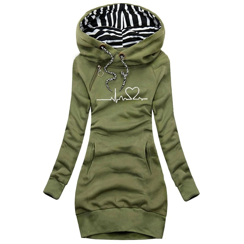 Long Hoodie für Frauen