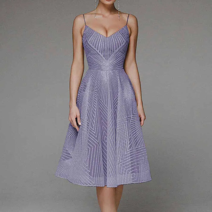 Mara - Elegantes rückenfreies Kleid