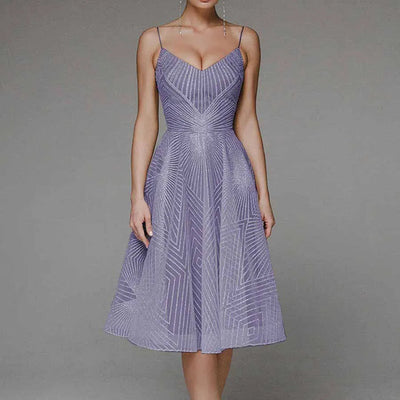 Mara - Elegantes rückenfreies Kleid