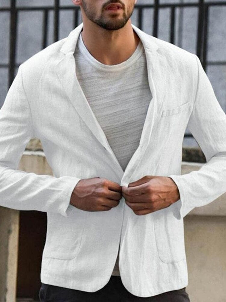 Dugald | Moderne Leinenjacke für Männer