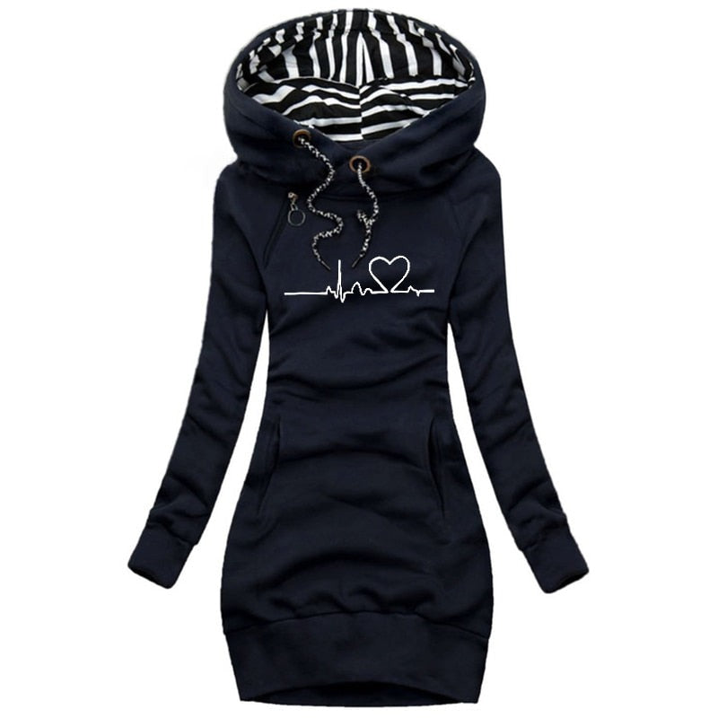 Long Hoodie für Frauen