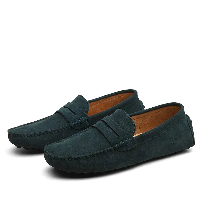 Yeshua | Wildleder-Slipper im italienischen Stil