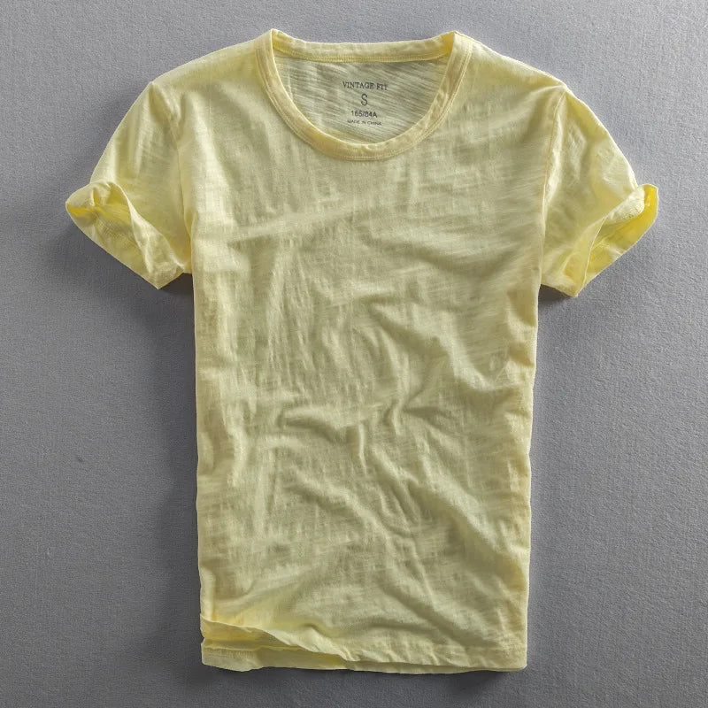 JEAN - VINTAGE-BAUMWOLL-T-SHIRT