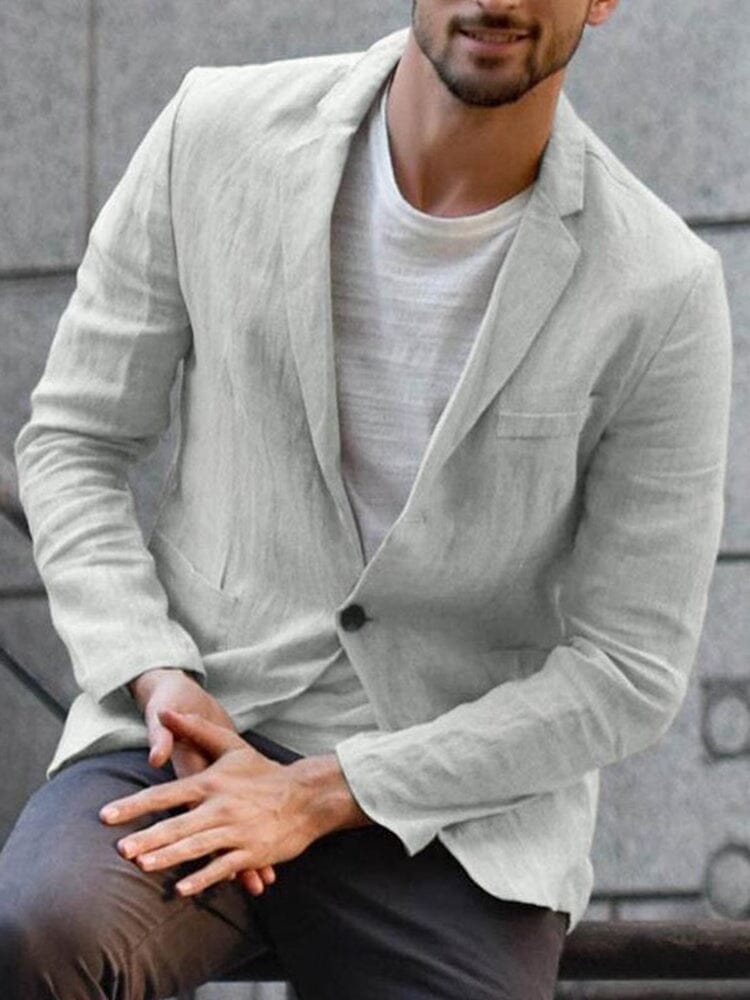 Dugald | Moderne Leinenjacke für Männer