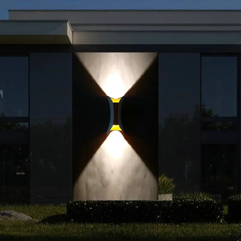 Luno - Bunte LED Außenwandlampe