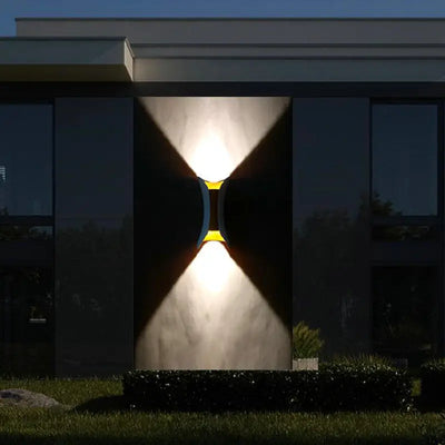 Luno - Bunte LED Außenwandlampe