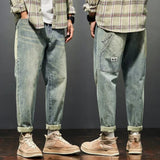 Verblasstes Jeansblau
