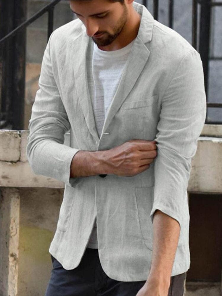 Dugald | Moderne Leinenjacke für Männer