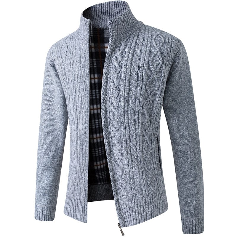 Herren-Rollkragenjacke