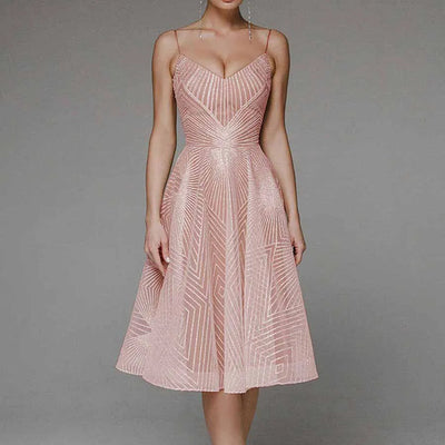 Mara - Elegantes rückenfreies Kleid