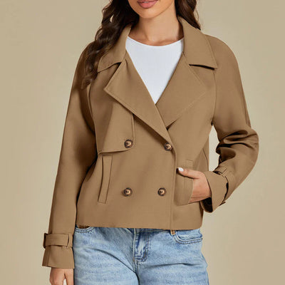 HANNELORE - KURZE TRENCH JACKE