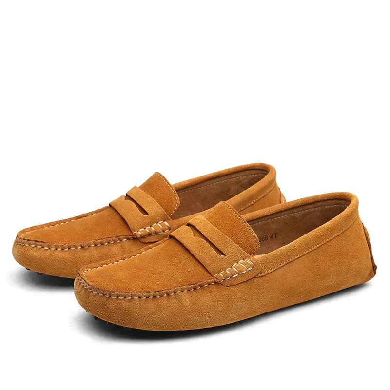 Yeshua | Wildleder-Slipper im italienischen Stil