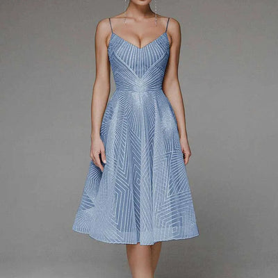 Mara - Elegantes rückenfreies Kleid