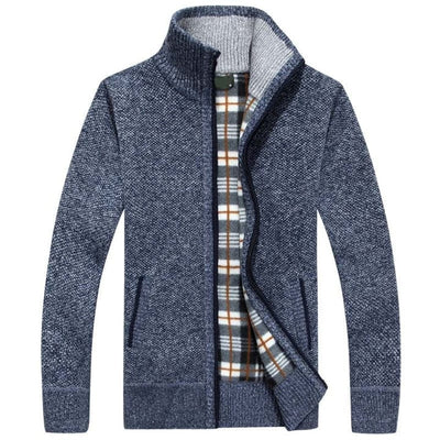 Herren-Rollkragenjacke