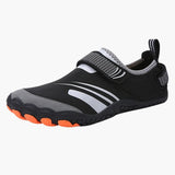Schwarz / Orange