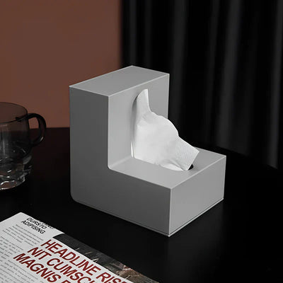 Moderner L-förmiger Taschentuch-Organizer – Platzsparende und stilvolle Aufbewahrungslösung