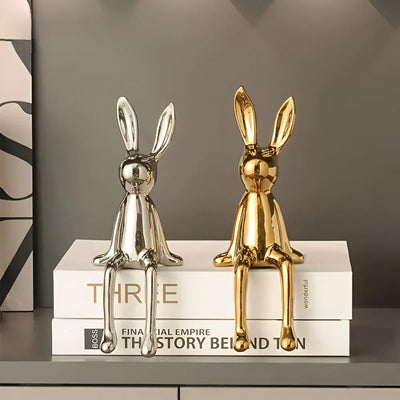 Moderne Osterhasenfigur