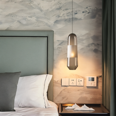 GlowCurve Retro Glaspendelleuchte