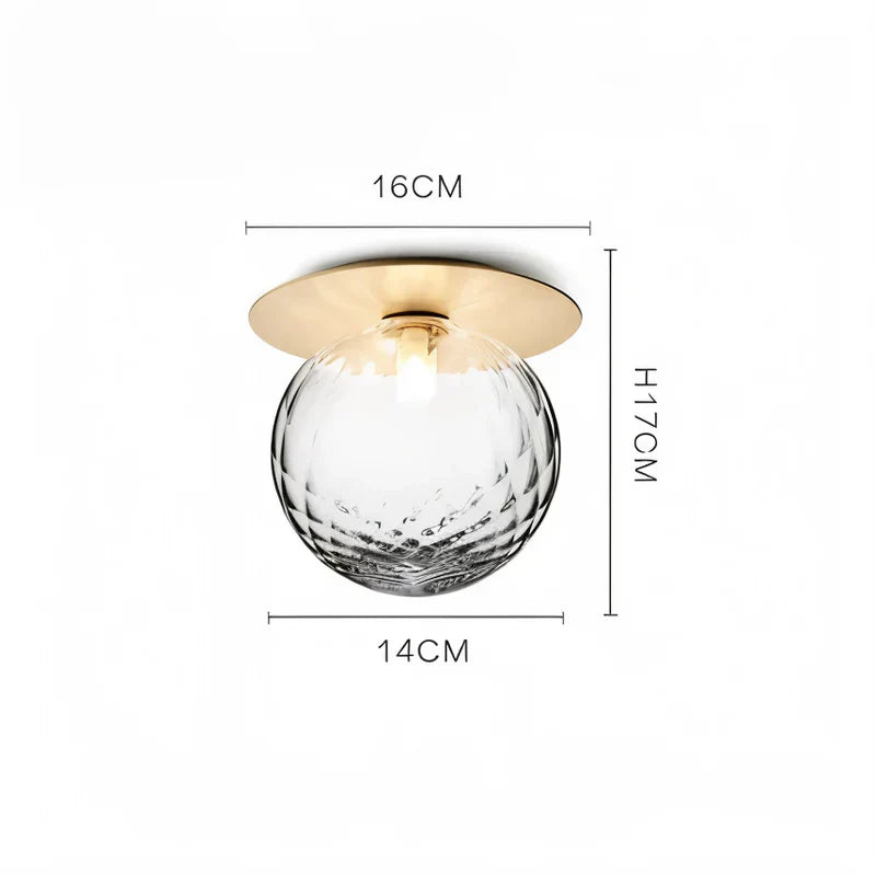 GlowOrb LED Deckenleuchte Globus