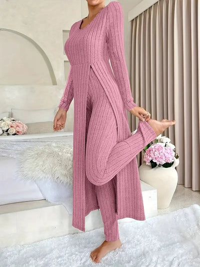 Zayda – Elegantes Zweiteiliges Strick Set