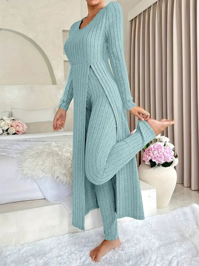 Zayda – Elegantes Zweiteiliges Strick Set