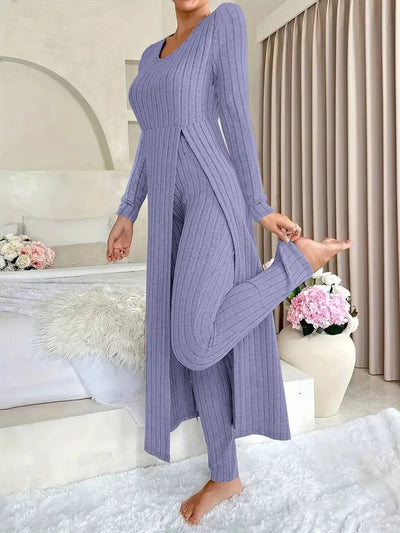 Zayda – Elegantes Zweiteiliges Strick Set