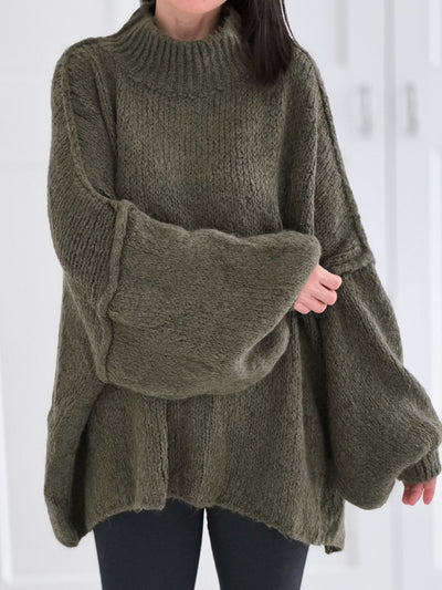 Katrin - Pullover mit Stehkragen