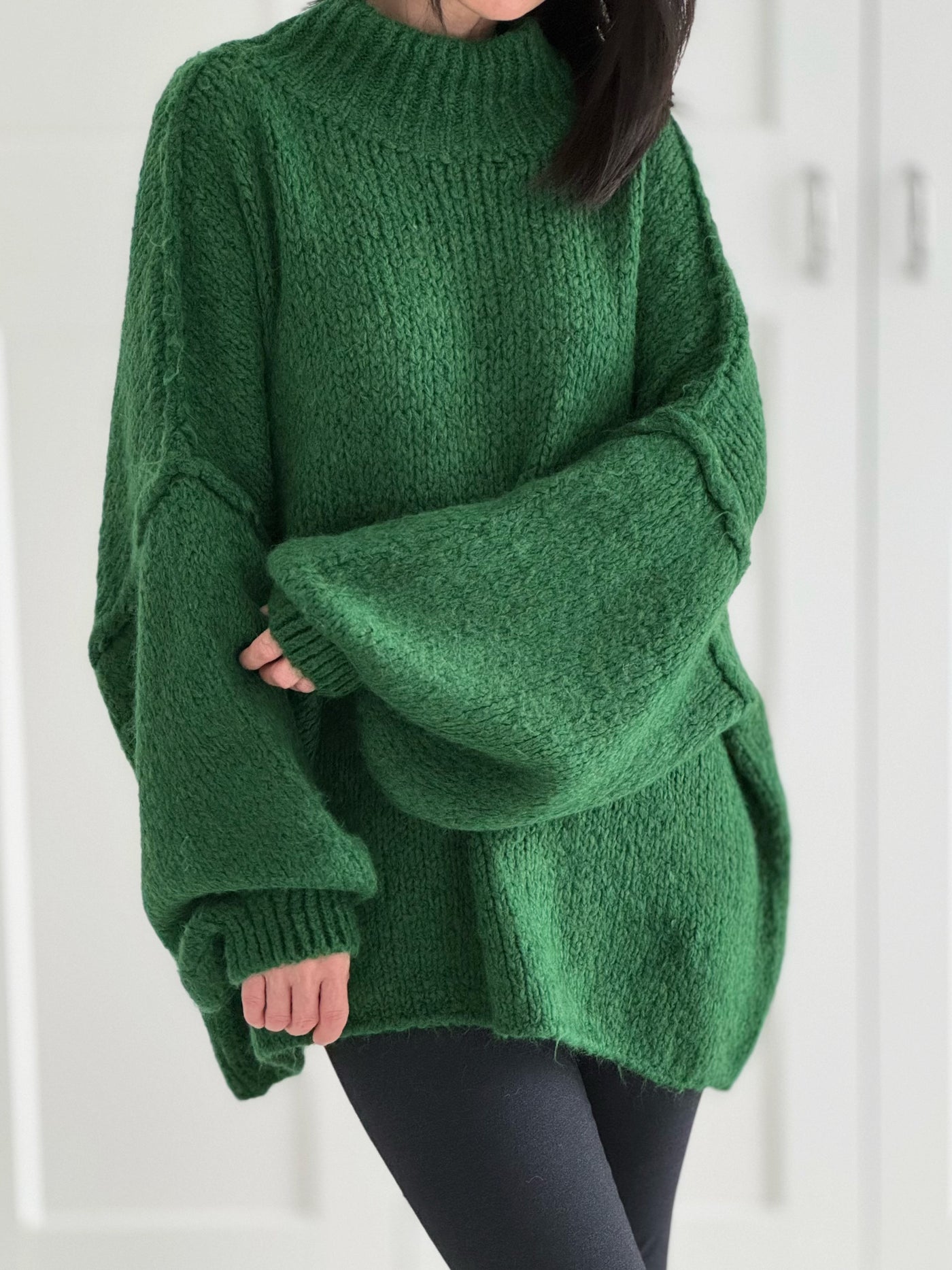 Katrin - Pullover mit Stehkragen