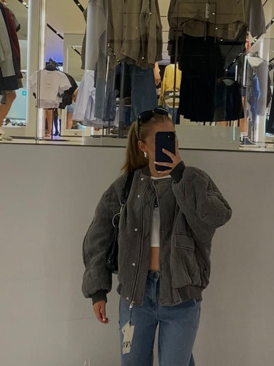 Sabrina - Kuschelige Bomberjacke